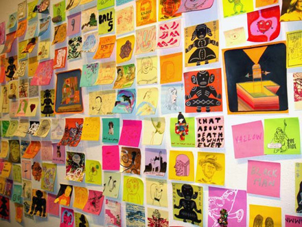 post-it gallery