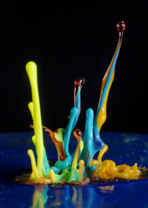 Linden Gledhill's High-Speed Paint Sculptures are Crazy-Cool