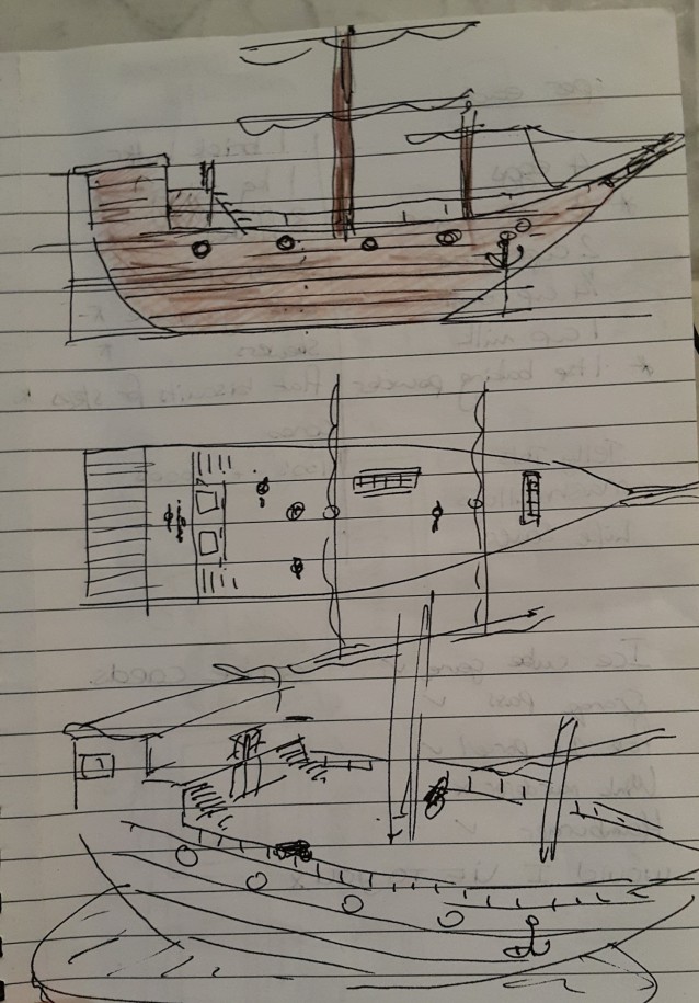 Ship concept drawing