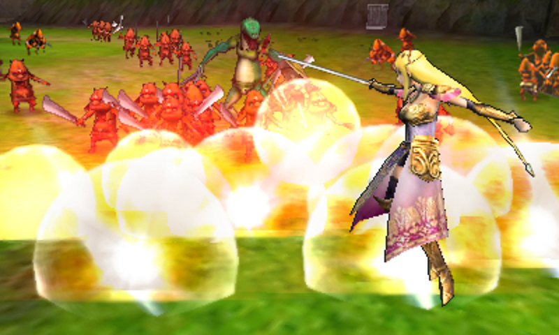 Hyrule Warriors Legends screenshot: Zelda