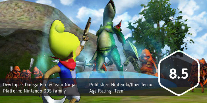 Hyrule Warriors Legends score: 8.5