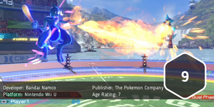 Pokken Tournament Score: 9/10