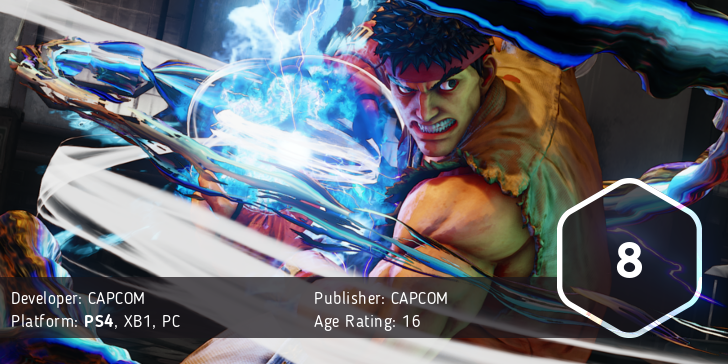 Street Fighter V Score: 8/10