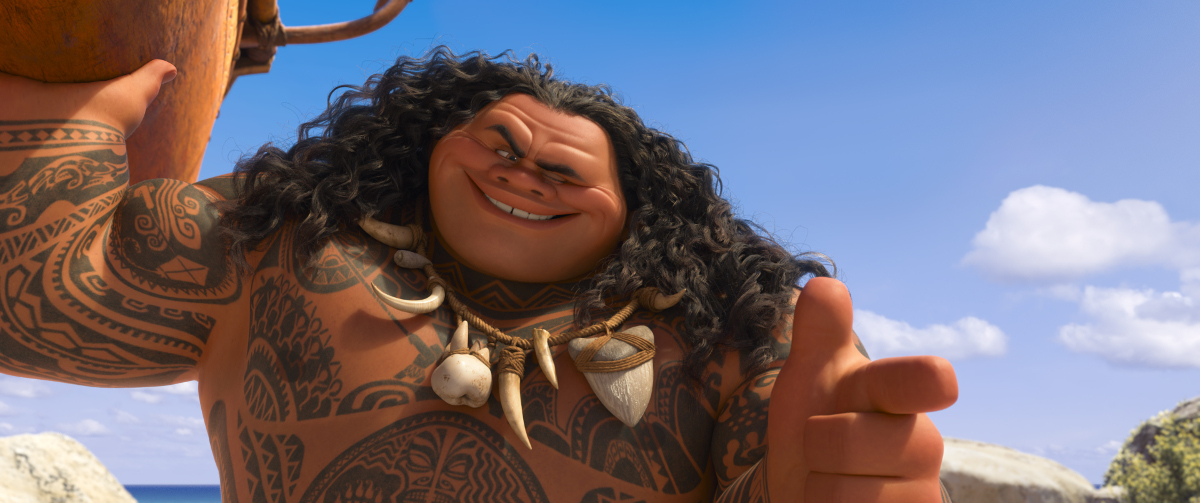 MOANA - (Pictured) Maui. ©2016 Disney. All Rights Reserved.