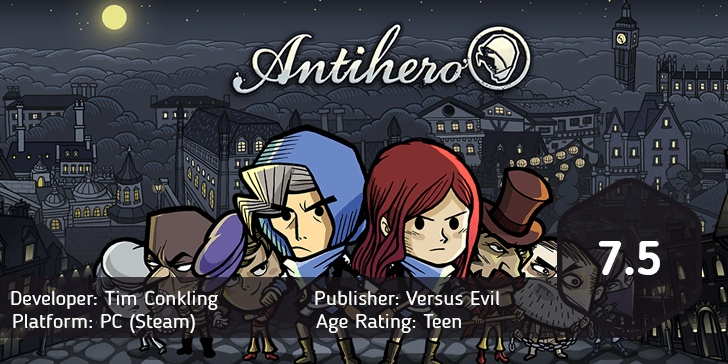 AntiHero scores 7.5/10