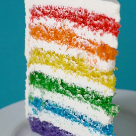 Super Epic Rainbow Cake! | Onelargeprawn